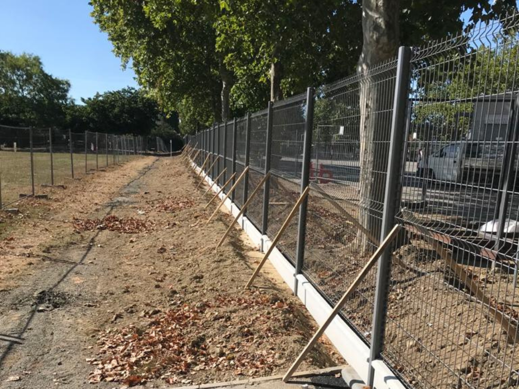 Dalles de soubassement - Provence clôtures